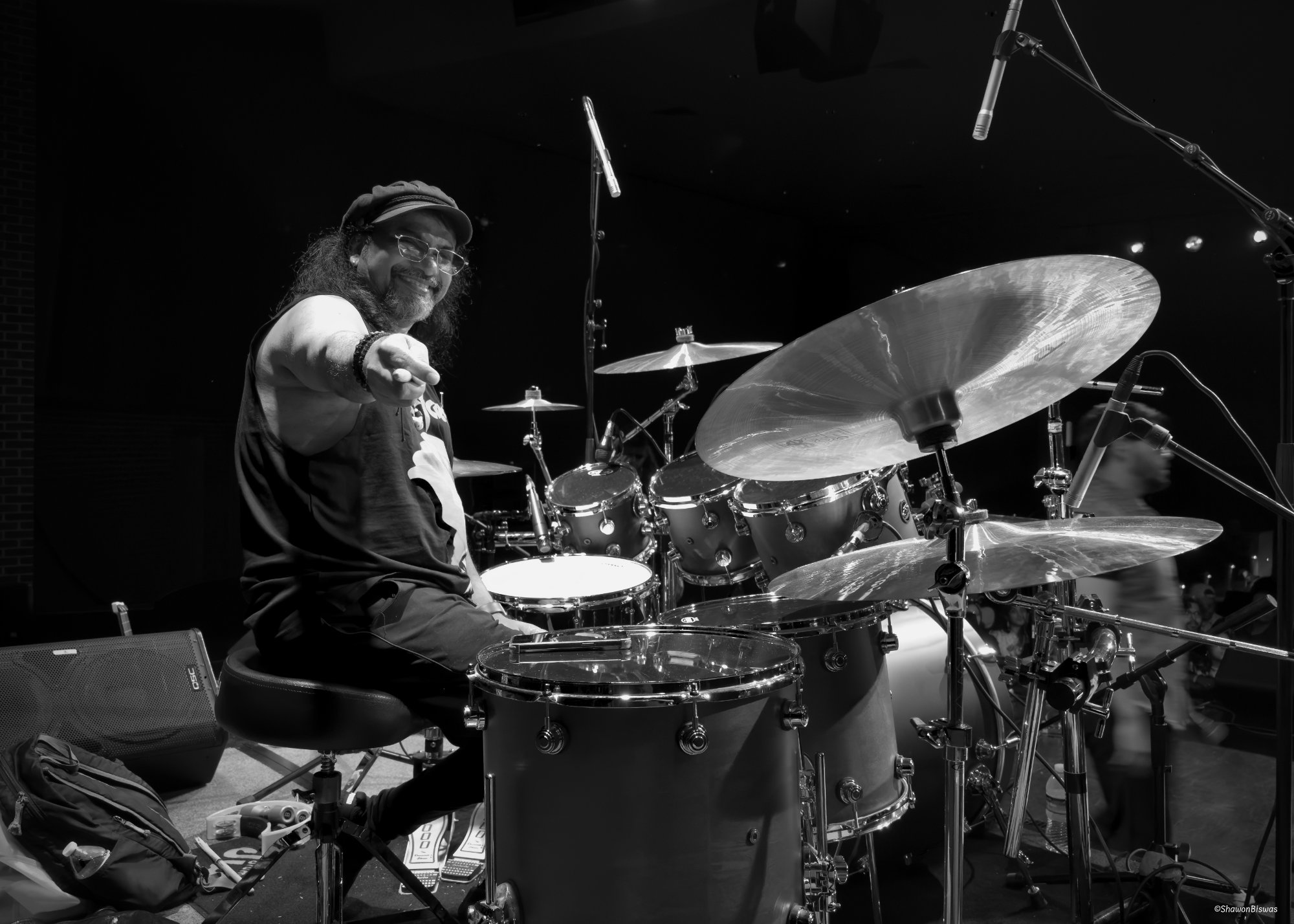 Warfaze drummer closeup – 2024